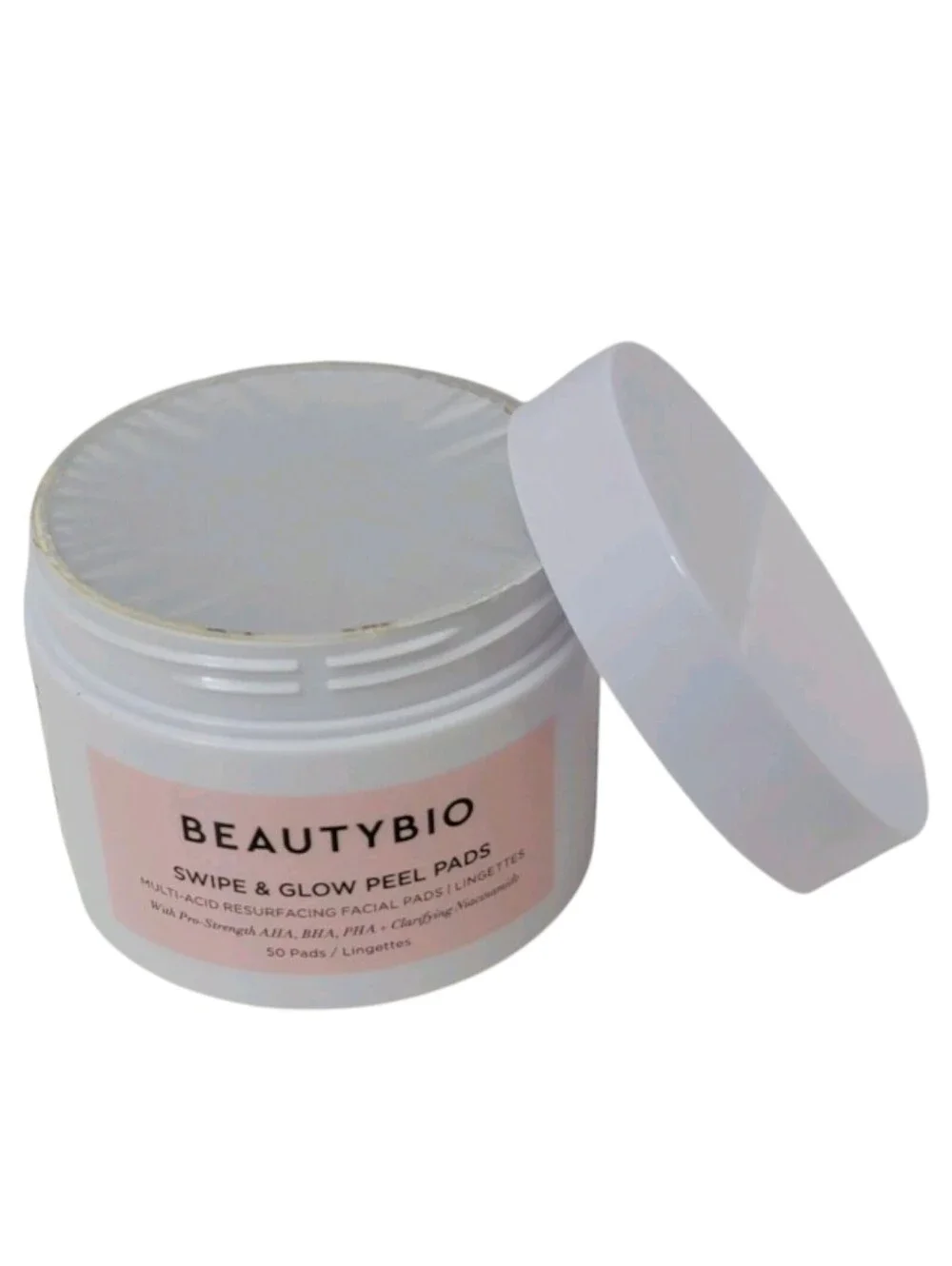 BeautyBio Swipe & Glow Peel Pads Multi-Acid Resurfacing 50 Pads